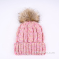 Chapeaux de bonnet en tricot en hiver pour les enfants